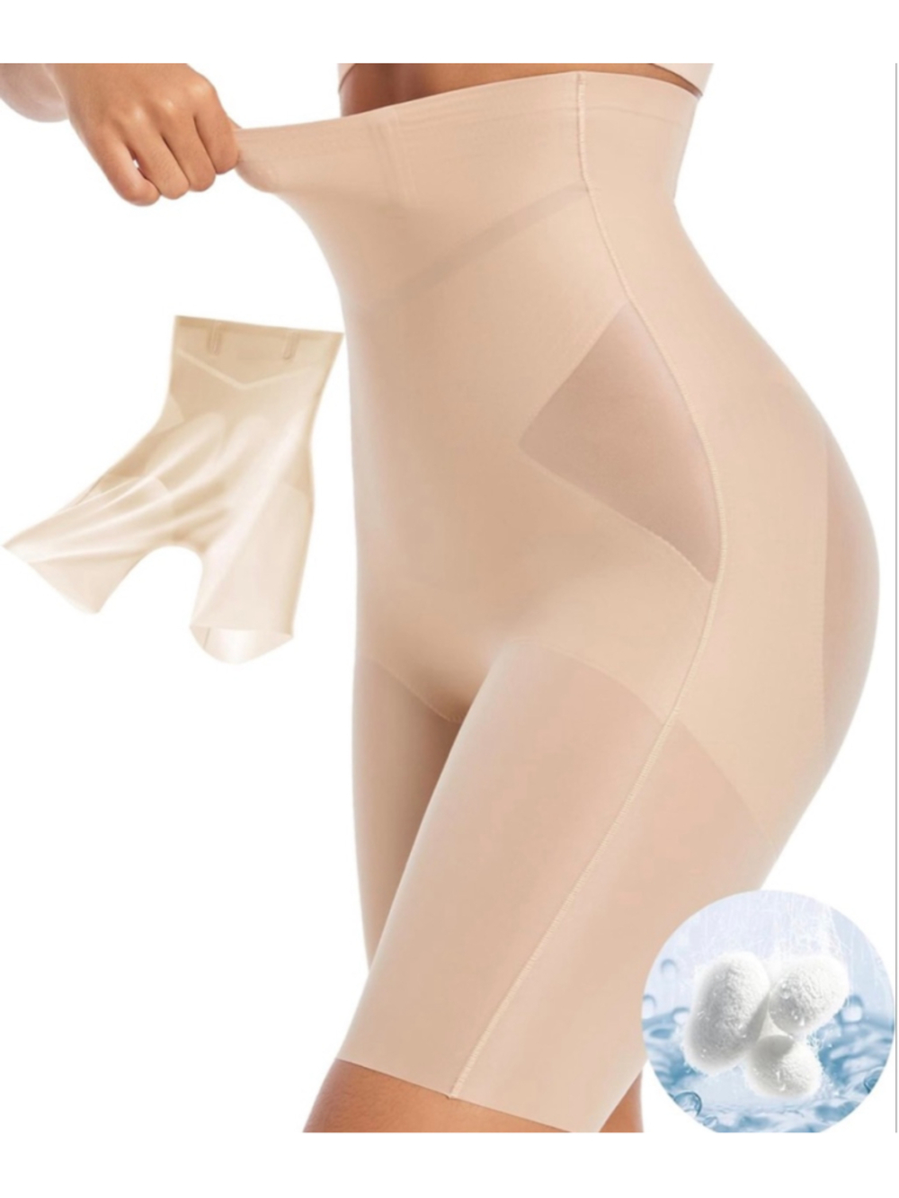 NEW Shapewear Tummy Control Shorts Comfort High Waisted Thigh Slim Seamless L